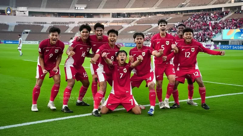 King Indo Sempurna, Jadi Juara Grup C Piala Asia U-17 2025!