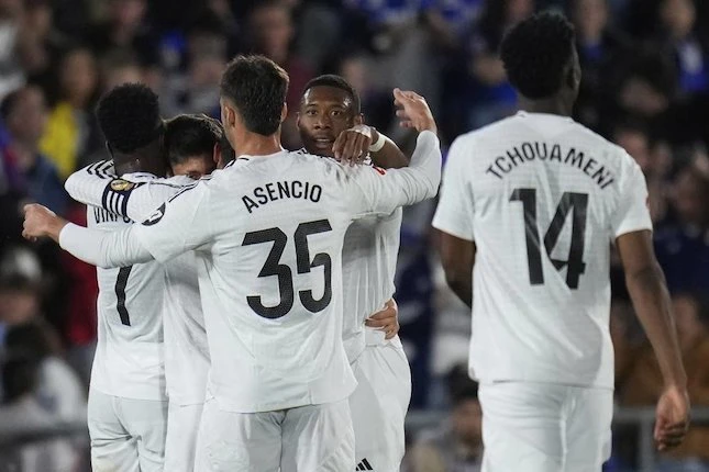 Rapor Pemain Real Madrid saat Menang Tipis vs Getafe: Arda Guler Terbaik!