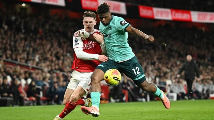 Arsenal Vs Wolves 0-0 di Babak Pertama 